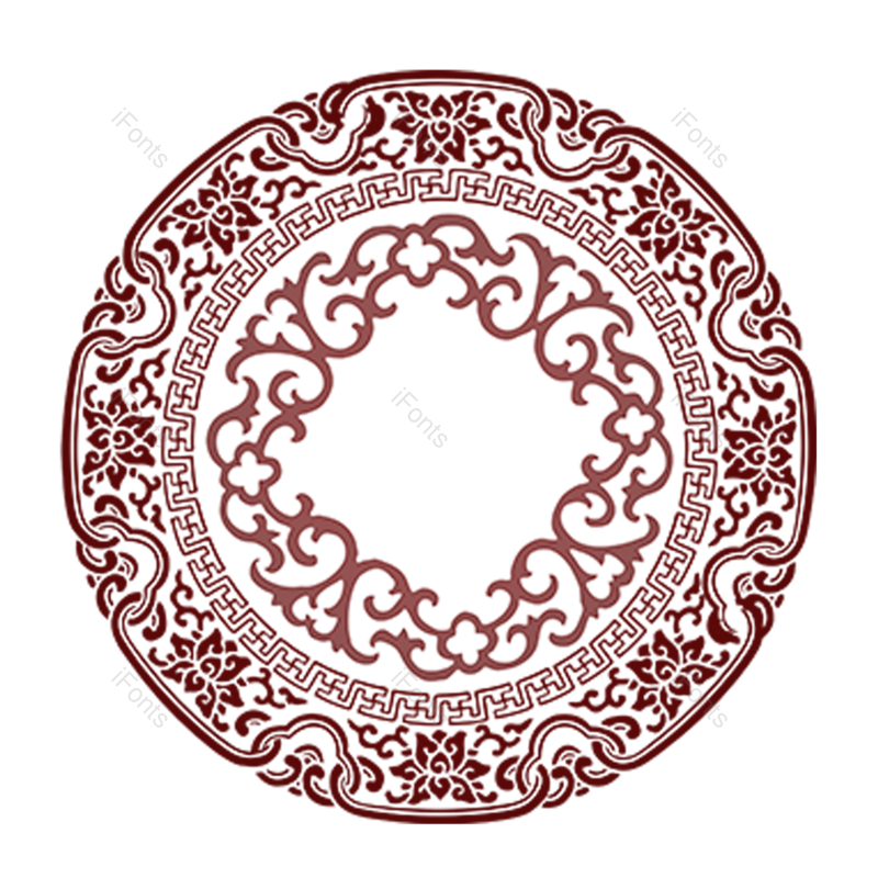 线条图片,底纹元素,古典PNG,剪纸图案免抠素材